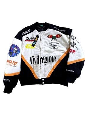 Civil Regime x Star Wars Collaboration Bomber Race Jacket